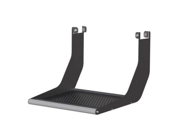 Kindermann Laptop tray Deluxe Displayshift, Kannettavan tietokoneen teline, Musta, Ruostumaton teräs, 43,2 cm (17"), 426 mm, 365 mm Kindermann Laptop tray Deluxe Displayshift, Kannettavan tietokoneen teline, Musta, Ruostumaton teräs, 43,2 cm (17"), 426 mm, 365 mm