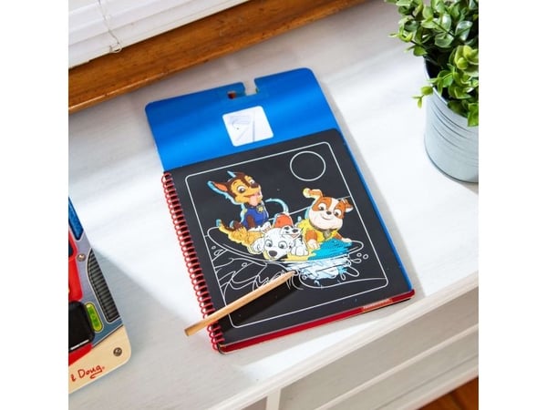 Melissa & Doug 33259, Graveringskunstsett for barn, 5 år, Papir, Flerfarget
