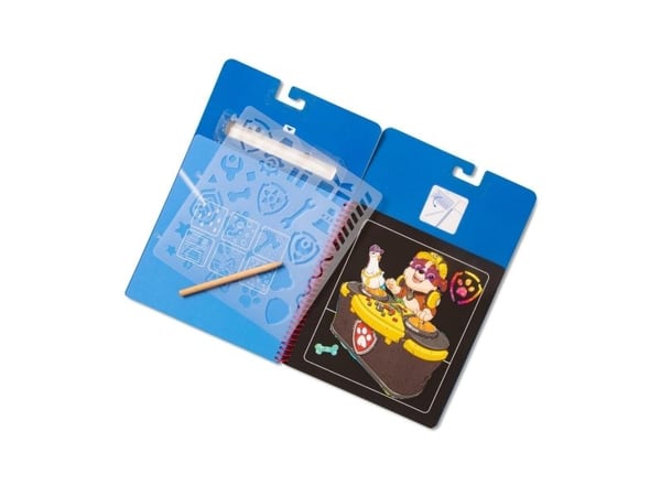 Melissa & Doug 33259, Graveringskunstsett for barn, 5 år, Papir, Flerfarget