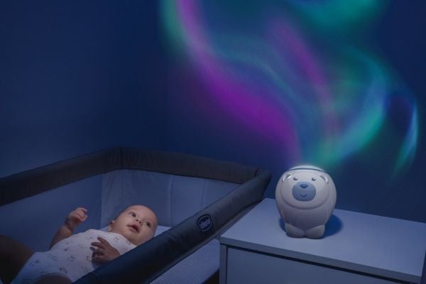 Chicco First Dreams Polar Bear, Frittstående, Gutt/Jente, Gir fra seg lyd, Batteri