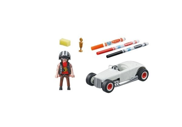 Playmobil 71376, Bil og billøp, 5 år, Flerfarget