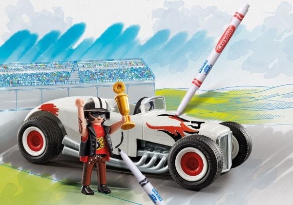Playmobil 71376, Bil og billøp, 5 år, Flerfarget