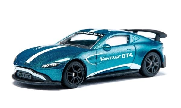 Siku Aston Martin Vantage GT4, Urheiluauton pienoismalli, Esikoottu, Aston Martin Vantage GT4, Ei sukupuolirajoitusta, Metalli, Muovi, 3 vuosi/vuosia