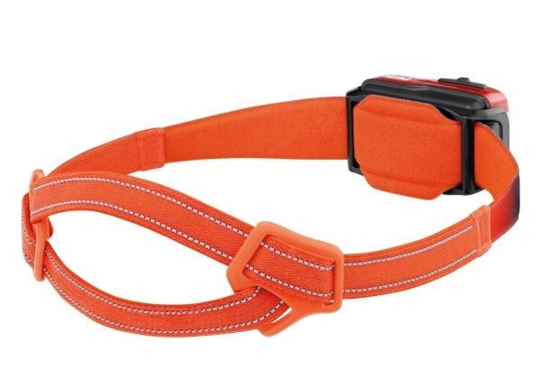 Petzl SWIFT RL, Hodebåndslommelykt, Sort, Oransje, Hvit, Knapper, IPX4, Batterinivå, CE, UKCA