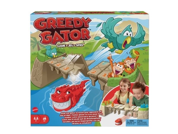 Games Greedy Gator, Brettspill, Filter trap, 5 år, Familiespill