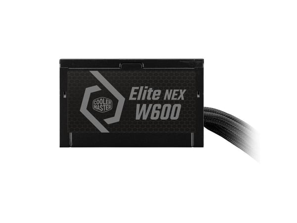 Cooler Master Elite NEX W600 - Strømforsyning (intern) - ATX12V 2.41/ EPS12V - 80 Plus White - AC 200-240 V - 600 watt - aktiv PFC - Europa