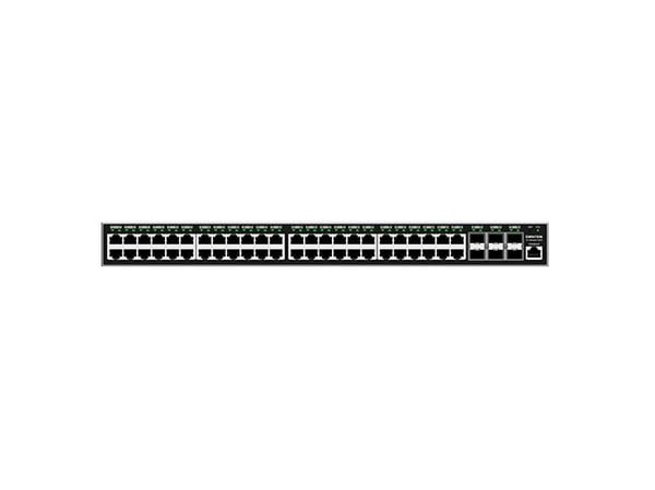 Grandstream GWN7800 Series GWN7806 - Switch - enterprise-grade - L2+ - Styrt - 48 x 10/100/1000 + 6 x 10 Gigabit SFP+ - stasjonær, rackmonterbar