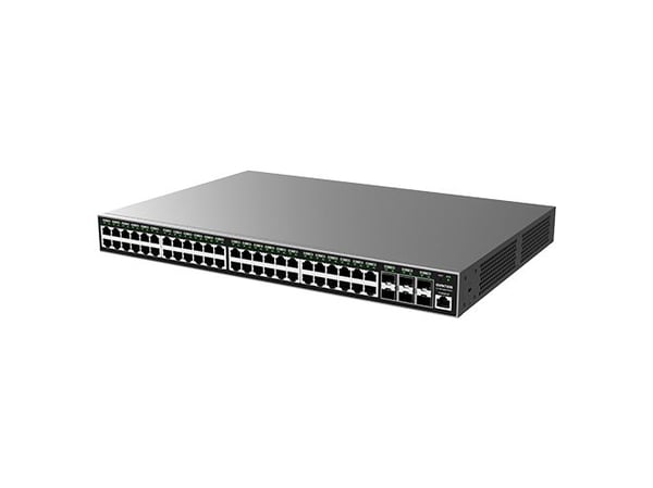 Grandstream GWN7800 Series GWN7806 - Switch - enterprise-grade - L2+ - Styrt - 48 x 10/100/1000 + 6 x 10 Gigabit SFP+ - stasjonær, rackmonterbar