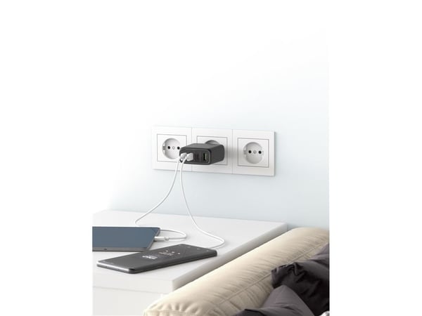 Goobay 64819, Innendørs, AC, Sort