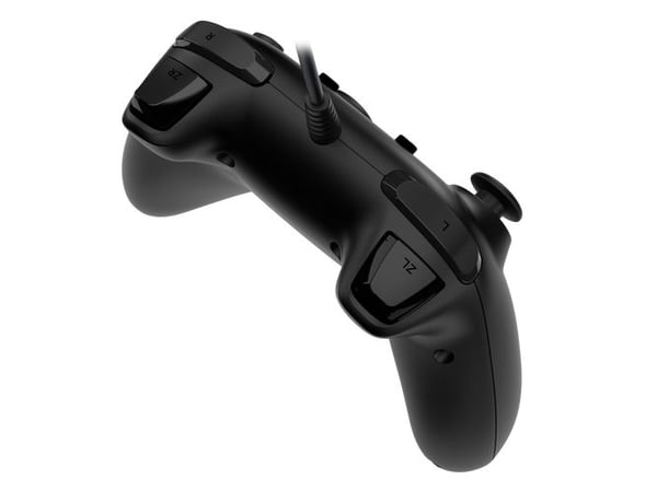 Hori HORIPAD Turbo, Pad-ohjain, Nintendo Switch, D-pad, Ohjauspainikkeet, Kotipainike, Turbopainike, Langallinen, Musta, 3 m