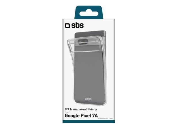 SBS TESKINGOPX7AT, Suojus, Google, Pixel 7A, 15,5 cm (6.1"), Läpinäkyvä