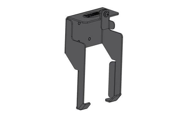 Gamber-Johnson - Komponenter til montering (cradle) - for handheld scanner - tung kaliber stål - bilkonsol