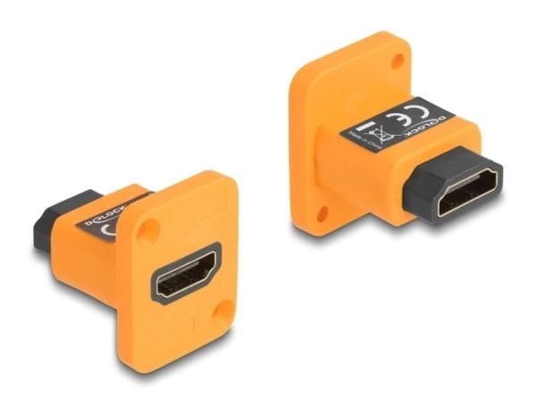 DeLOCK 88001, HDMI-A, HDMI-A, Oranssi