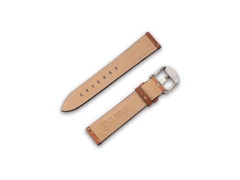 JT BERLIN Universal Watchband Charlie, Klokkereim, Lær, Rustfritt stål, Rustfritt stål, 1 stykker