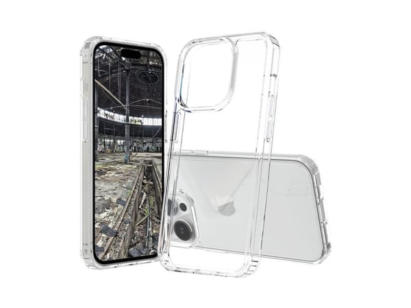 JT BERLIN Pankow Clear MagSafe, Etui, Apple, iPhone 15 Pro, 15,5 cm (6.12"), Gjennomsiktig