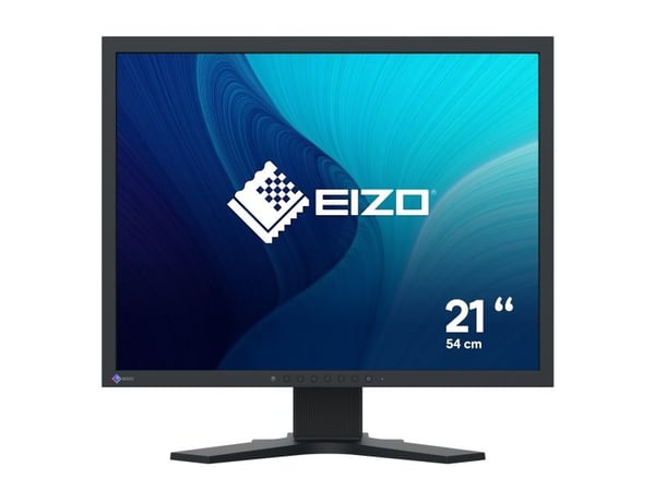 EIZO FlexScan S2134-BK, 54,1 cm (21.3"), 1600 x 1200 pikseliä, UXGA, LCD, 6 ms, Musta