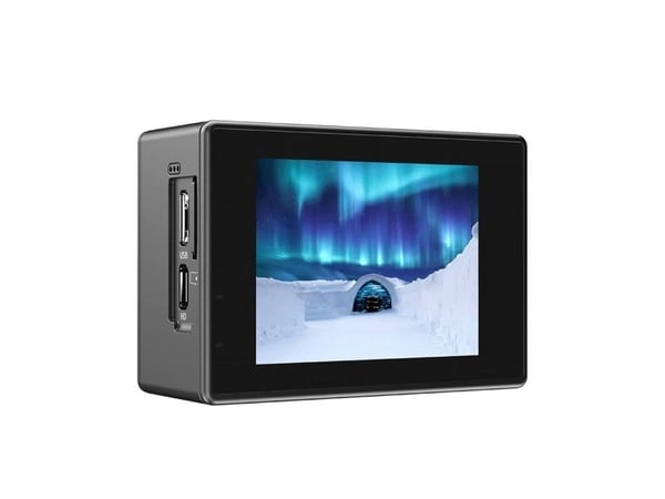 SJCAM SJ4000 actionkamera kaksoisnäytöllä, musta