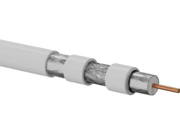 Alantec trishield RG6 75 Ohm koaksialkabel PVC Eca 100 m (KRT102A0PV100)