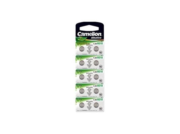 Camelion AG10-BP10 - Paristo 10 x LR54 - Alkaliparisto - 80 mAh
