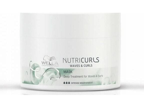 Hårmaske Wella Professionals NutriCurls Waves & Curls, krøllete/bølgete hår, 150ml