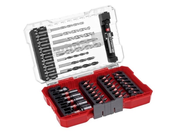 Einhell 49108759, Drill, Drill bit set, 25 mm, Løvtre, Murverk, Metall, Plast, Sandsten, Blad metall (tynn), Tre, Karbid, 45 mm
