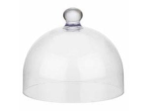 APS plastfolie-/lokk (klar) Ø210 mm i polystyrol, klar tung kvalitet, stablebar - 1 stk (6519)