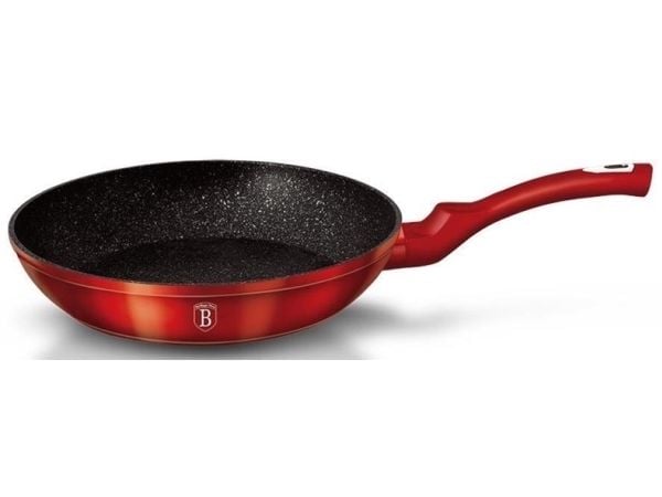 GRANITTSTEKEPANNE 28cm BERLINGER HAUS Rød METALLIC LINE BH-1253