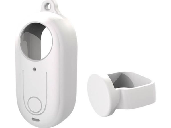 Puluz silikondeksel med objektivbeskyttelse for Insta360 GO 3 hvit