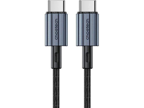 USB-kabel Choetech USB-C till USB-C 1,2 m svart (XCC-1014)