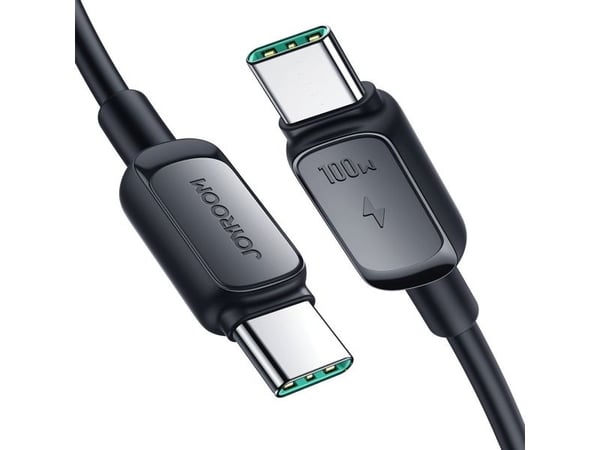 Joyroom USB-C til USB-C-kabel 1,2 m svart (JYR759)