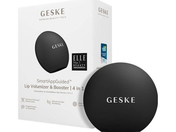 Geske 4 i 1 punkt silikon leppeforstørrer med app (grå)