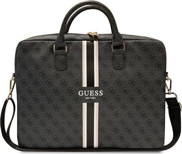 Guess Notebook laukku 16" 4G painettu musta (GUE002720)