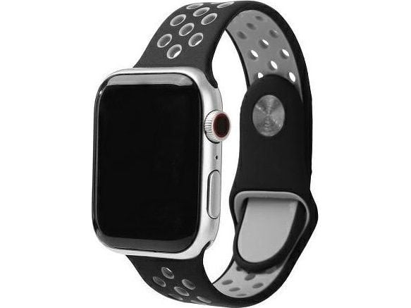 Beline Beline Beline Apple Watch Sport hihna Silikoni 38/40/41mm musta/harmaa musta/harmaa musta/harmaa