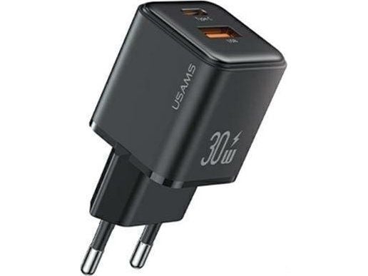 USAMS USB-C+USB-A nettlader PD 3.0 30W Fast