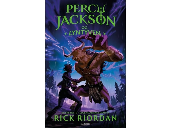 Percy Jackson (1) - Percy Jackson og lynrøveren | Rick Riordan | Språk: Dansk