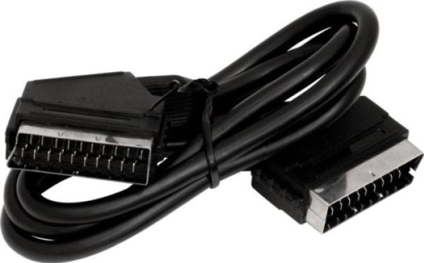Tecline 1.5m Scart - Scart, 1,5 m, SCART (21-pin), SCART (21-pin), Hankjønn, Hankjønn, Nickel