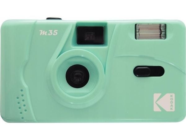 Kodak M35 - Titta-och-tryck-kamera - 35 mm - objektiv: 31 mm mintgrön