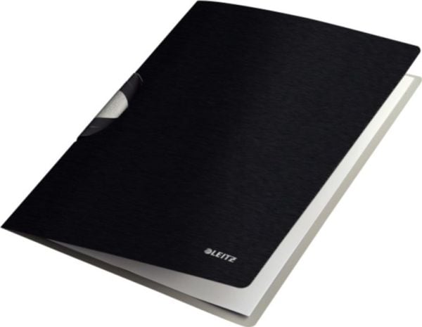 Leitz Style ColorClip Professional, A4, Polypropeeni (PP), Musta, 40 arkkia, 80 g/m², 222 mm