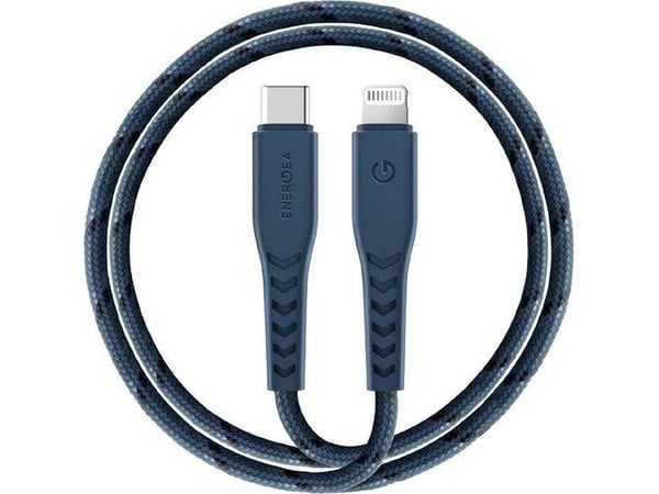 Energea USB-C - Lightning USB-kabel 1,5 m Blå (CBL-NFCL-BLU150)