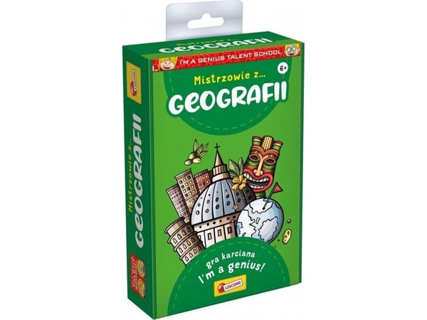 Lisciani LISCIANI LISCIANI MINÄ OLEN GENIUS GEOGRAFIAN MESTARIT