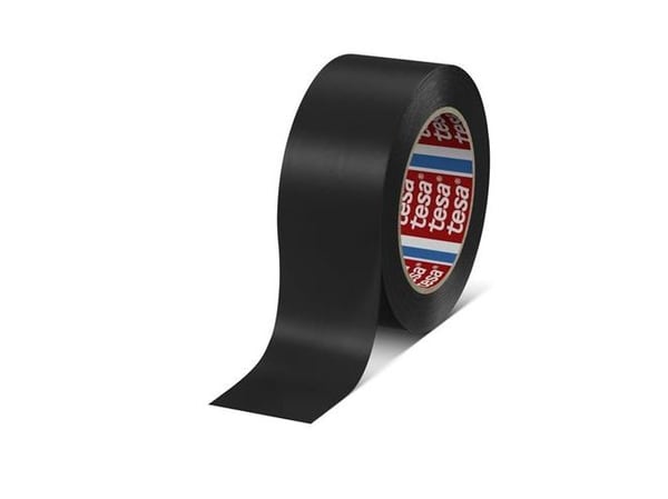 tesa® Premium golvmarkerings- & varningsband 4169 (L x B) 33 m x 50 mm, svart PVC 4169-55-93