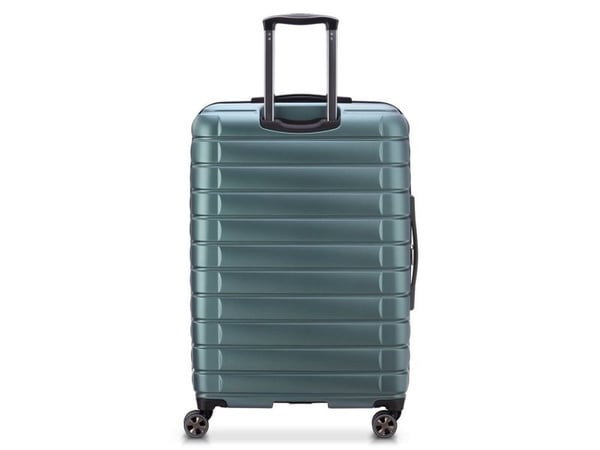 DELSEY Matkalaukku SHADOW 5.0 75CM 4 DOUBLE WHEELS Laajennettava matkakärry vihreä
