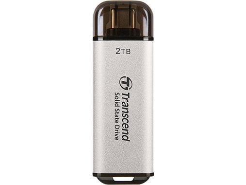 Transcend ESD300, 2 TB, USB Type-C, 1050 MB/s, 10 Gbit/s, Hopea