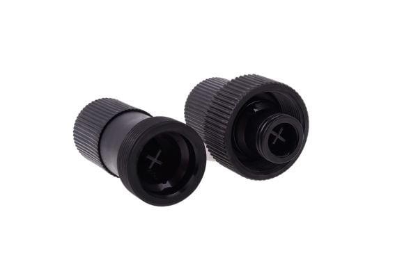 Alphacool 8745554, Plast, Sort, 1/4", Hunkjønn, 26,1 mm, 30 g