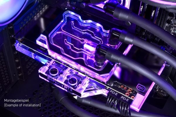 Alphacool 13042 Tietokoneen jäähdytysjärjestelmän osa/lisävarusteiden takalevy (13042)