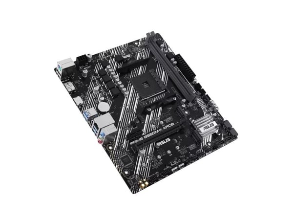 ASUS PRIME B550M-K ARGB - Hovedkort - micro ATX - Socket AM4 - AMD B550 Chipset - USB 3.2 Gen 1 - Gigabit LAN - innbygd grafikk (CPU kreves) - HD-l...