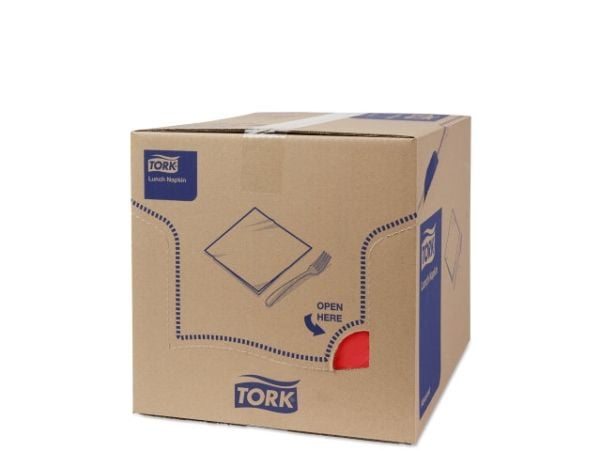 Tork 477861, Rød, Monokromatisk, 325 mm, 328 mm, 16,3 cm, 16,4 cm