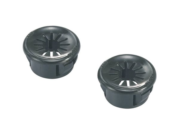 TRU COMPONENTS TC-RSBR21203 kabelgenomföring klämdiameter (max.) 16,7 mm polyamid svart 100 st