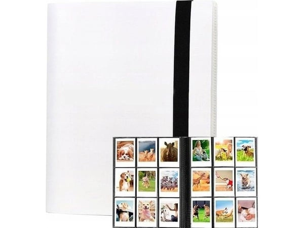 LoveInstant Album Na Zdjęcia 360 Zdjęć Do Fujifilm Instax Mini / Xiaomi / Polaroid / Canon / Hp / Kodak / Biały