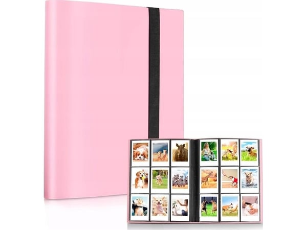 LoveInstant album for bilder 360 bilder til Fujifilm Instax Mini / Xiaomi / Polaroid / Canon / HP / Kodak – rosa LoveInstant album for bilder 360 bilder til Fujifilm Instax Mini / Xiaomi / Polaroid / Canon / HP / Kodak – rosa